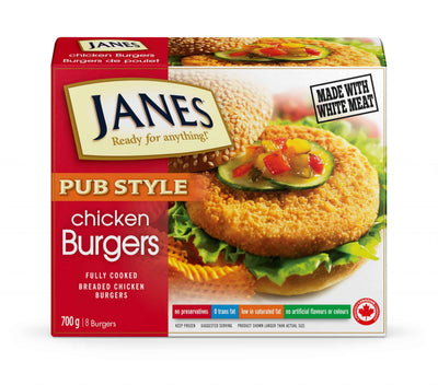 JANES PUB STYLE BURGERS [700 g]