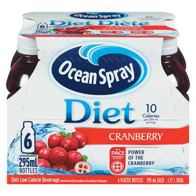 OCEAN SPRY DIET CRANBY 6x295ml [6 ea]