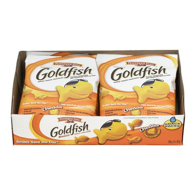 P/FARM GOLDFISH SNACK PACK 6pk [168 g]
