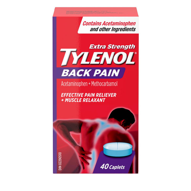 TYLENOL BACK PAIN 40 CAPLETS