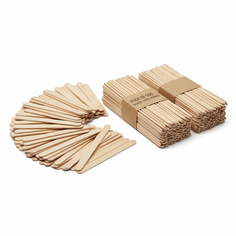PRONTO 5.5" WOODEN STIR STICKS [500 ea]