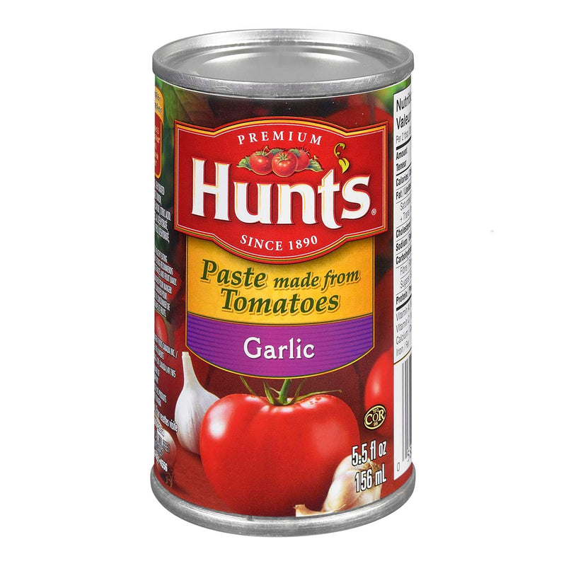 HUNTS TOMATO PASTE W/GARLIC [156 ml]