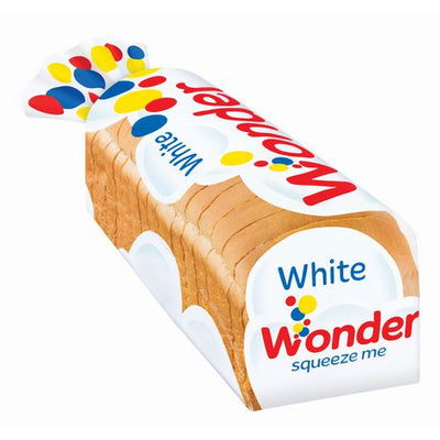 WONDER BREAD WHITE 570g