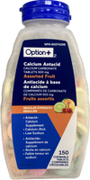 OPTION+ CALICUM ANTACID FRUIT [150 ea]