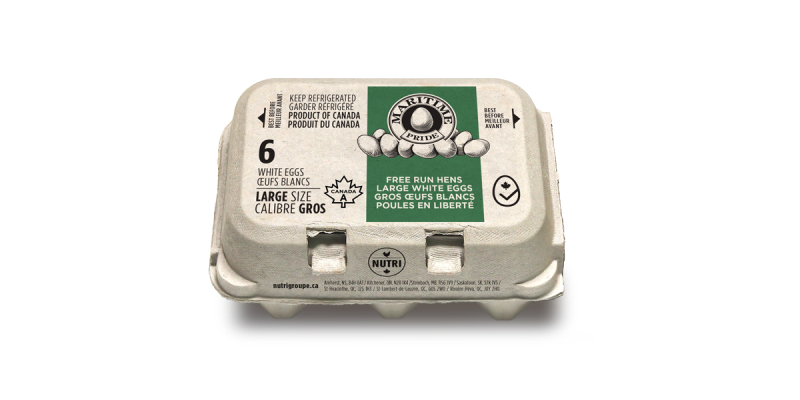 MARITIME PRIDE LG WHITE EGGS [6 pkg]