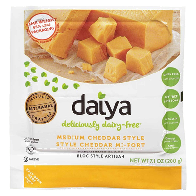 DAIYA CHEDDAR MED BLOCK [200 g]