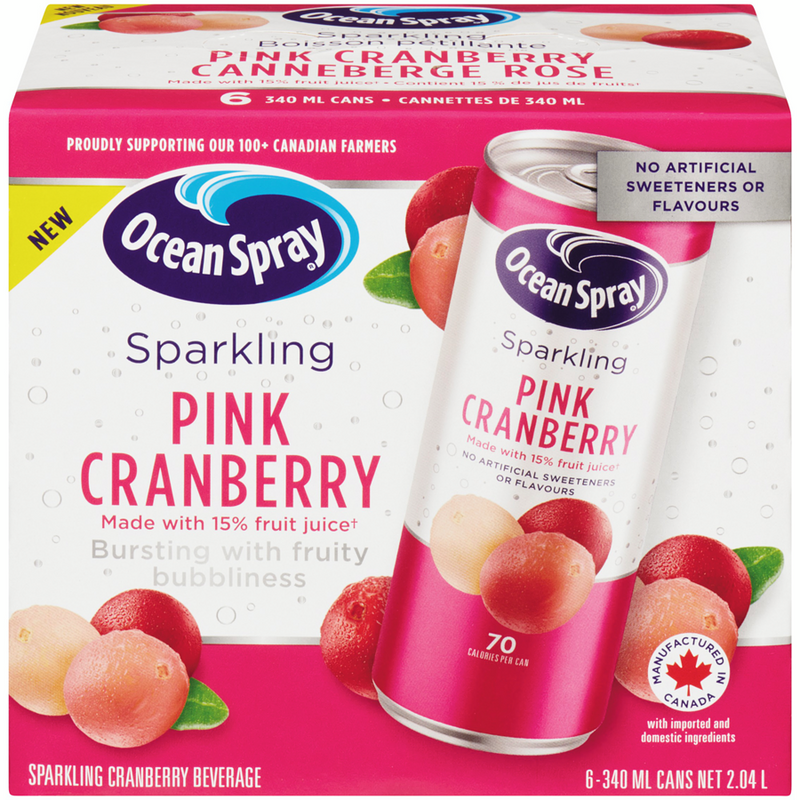 O/SPRY SPRKLING PINK CRANBRY [6 pkg]