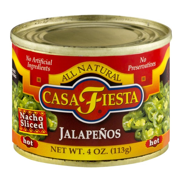 CASA FIESTA SLICED JALAPENOS [118 ml]