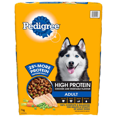 PEDIGREE HIGH PROTN ADULT 7kg