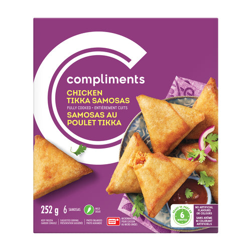 COMP CHICKEN TIKKA SAMOSAS [252 g]