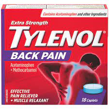 TYLENOL BACK PAIN TABLETS 18s [18 TAB]