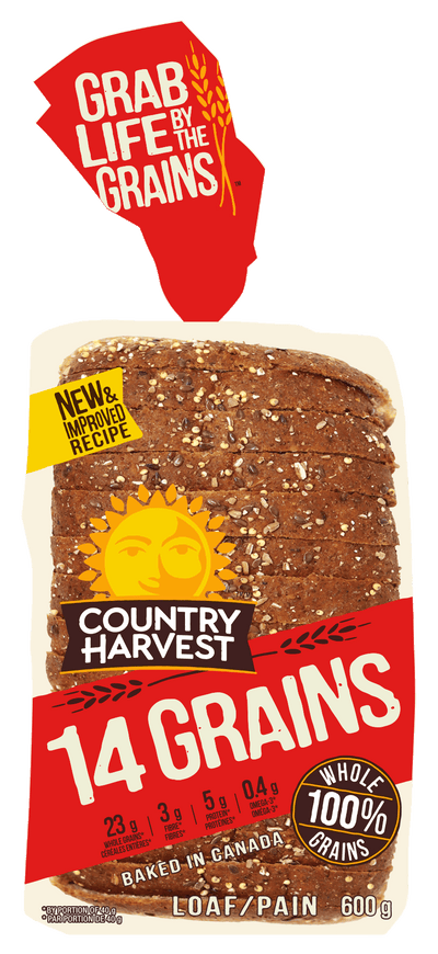 CNTRY HRVST 14 GRAIN BREAD [600 g]
