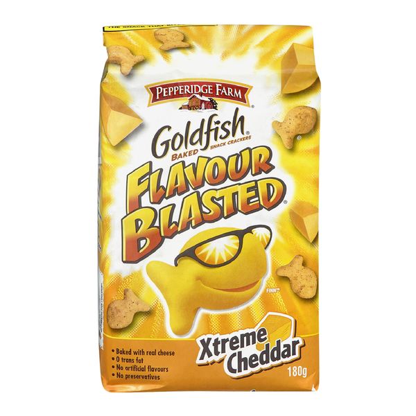 P/FARM XTREME CHEDDR GOLDFISH [180 g]