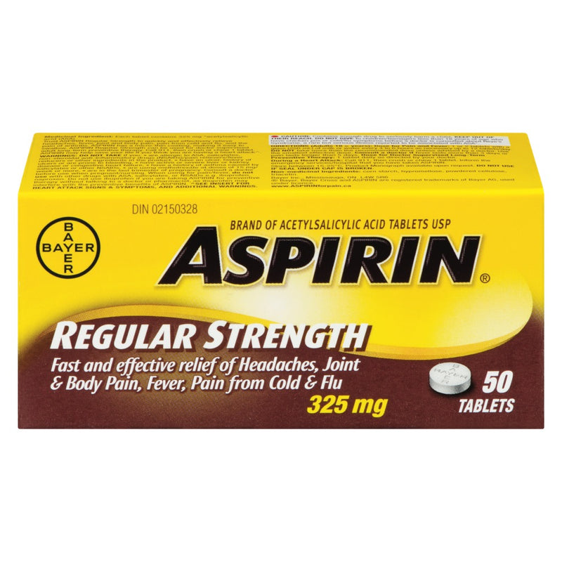 ASPIRIN (50 TABLETS) [50 ea]