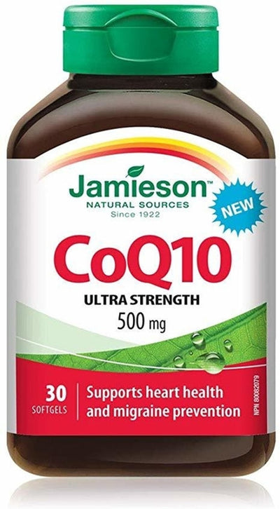 JAMIESON COQ10  500MG [30 ea]
