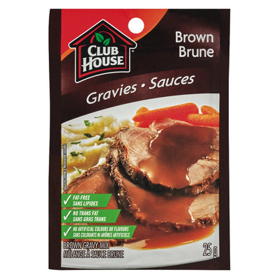 CLUB HOUSE BROWN GRAVY MIX [25 GRAM]