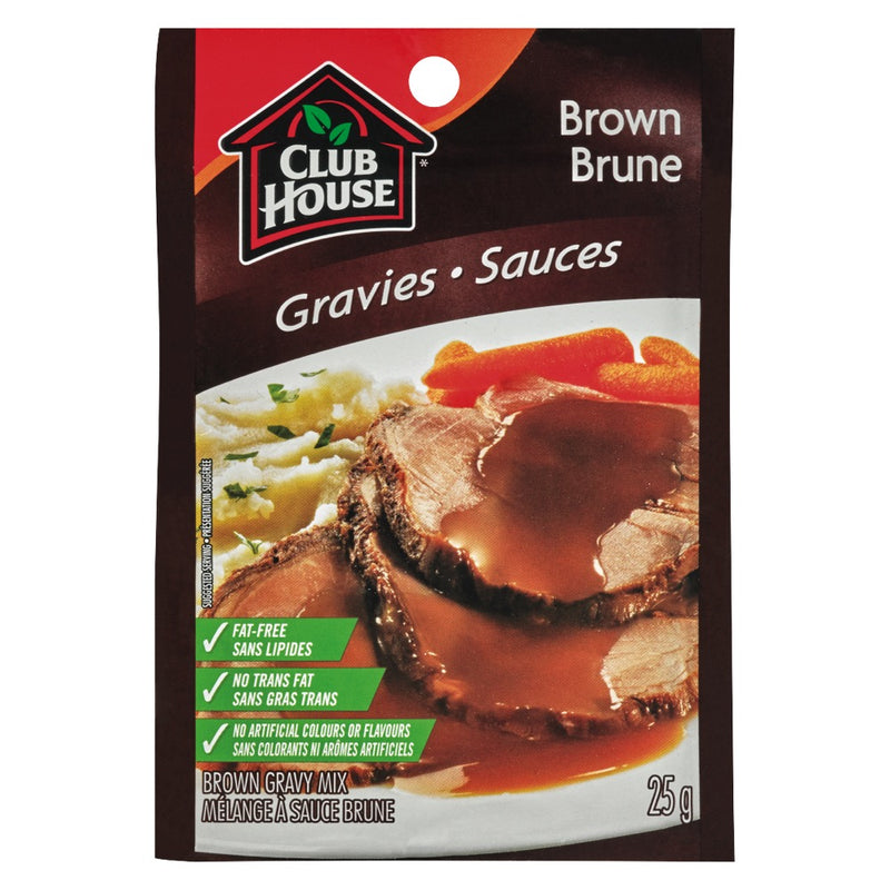 CLUB HOUSE BROWN GRAVY MIX [25 GRAM]