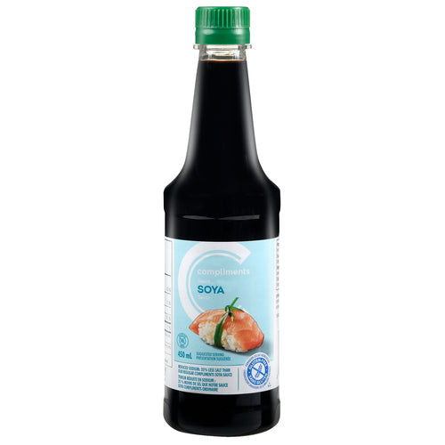 COMP SOYA SAUCE 30% LESS SALT [450 ml]