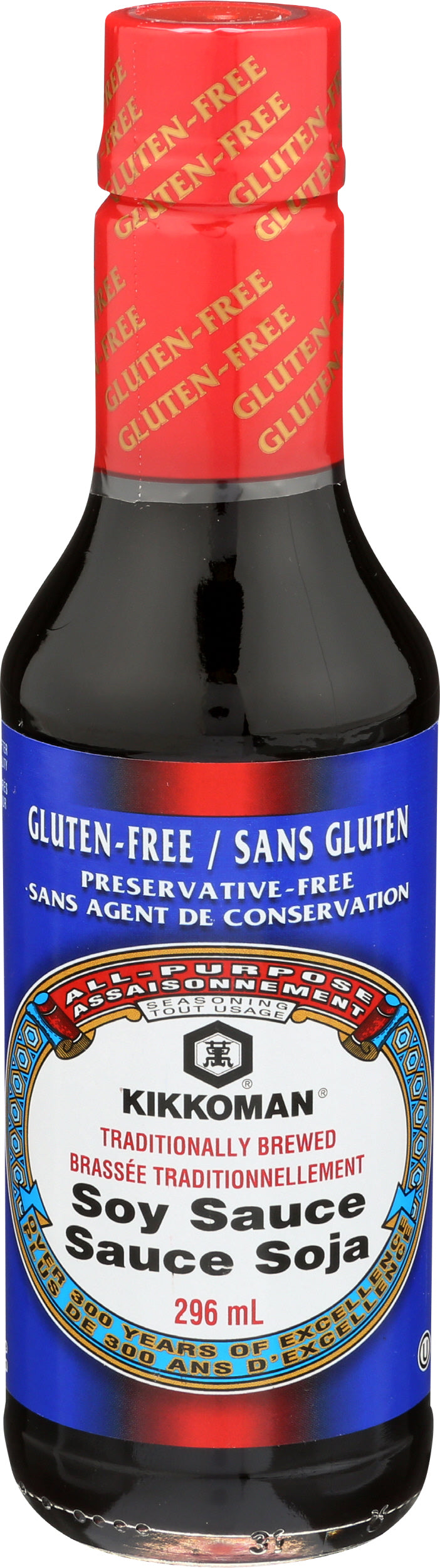 KIKKOMAN GF SOY SAUCE [296 ml]