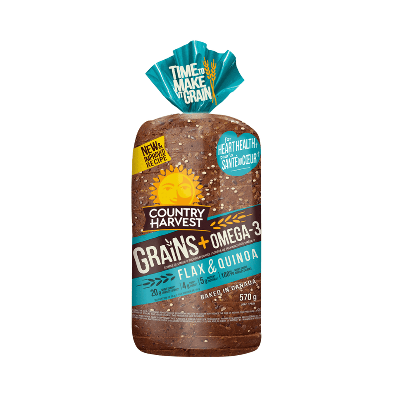CNTY HRV FLAX & QUINOA  BREAD [600 g]