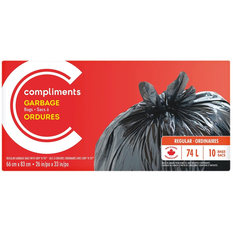 COMP GARBAGE BAGS 10S [10 pcs]