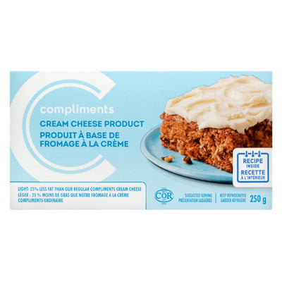COMP LIGHT CREAM CHEESE BRICK [250 g]