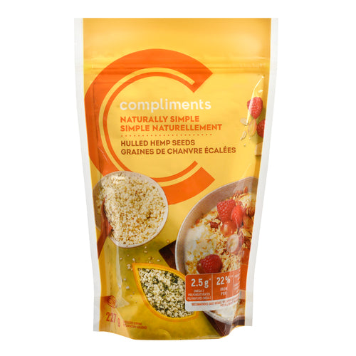 COMP HULLED HEMP SEED [227 g]