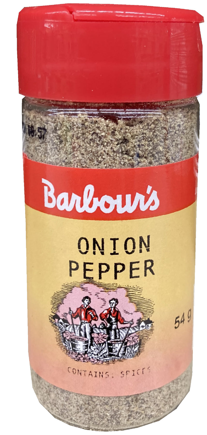 BARBOURS ONION PEPPER [54 GM]