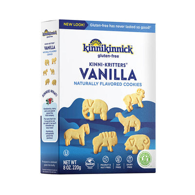 KINNIK ANIMAL COOKIES VANILLA [220 g]