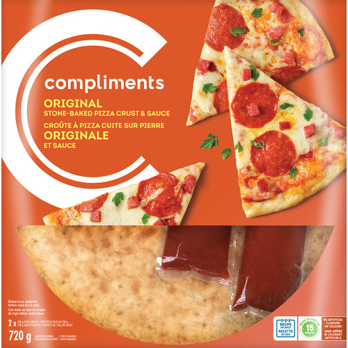 COMP STONE BAKED PIZZA CRUST [720 g]