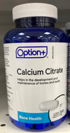 OPTION+ CALCIUM CITRATE 300MG [120 pcs]
