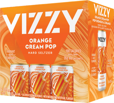 VIZZY ORANGE CREAM 6x355ml [6 ea]
