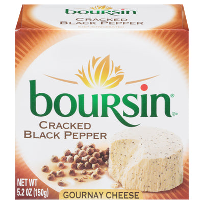 BOURSIN CRCK BLACK PEPPER [150 g]