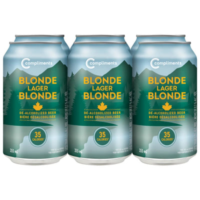 COMP DE-ALCOHOL BEER 6x355ml [6 ea]