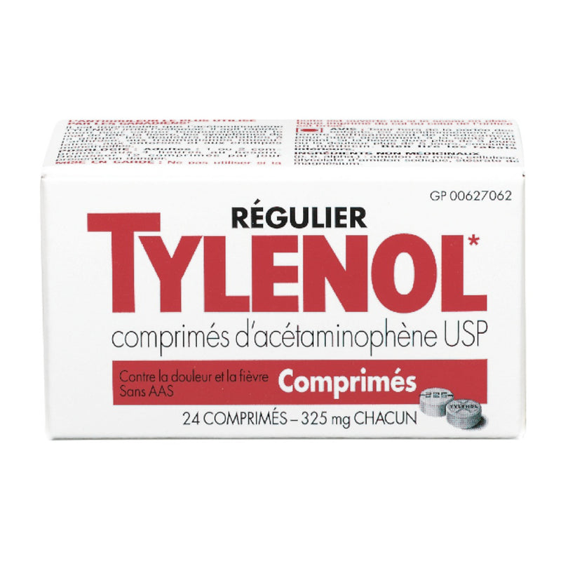 TYLENOL REGULAR TABLETS 24s [24 PK]