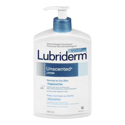 LUBRIDERM UNSCENTED LOTION [480 ml]