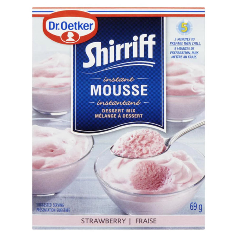 OETKER MOUSSE STRAWBERRY [69 GM]