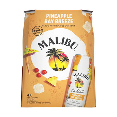 MALIBU PINEAPL BAY FRZ 4x355ml [4 ea]