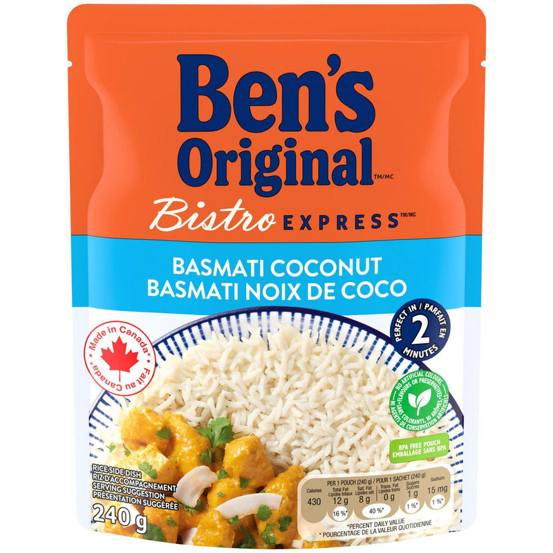 BEN ORG B/E BASMATI COCONUT [240 g]