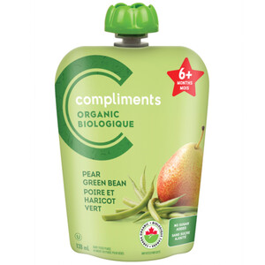 COMP GRN BEANS & PEAR PUREE
