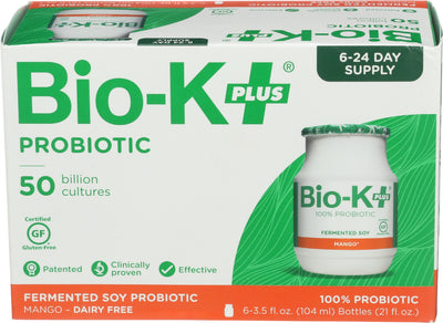 BIO-K DAIRY FREE MANGO 6PK