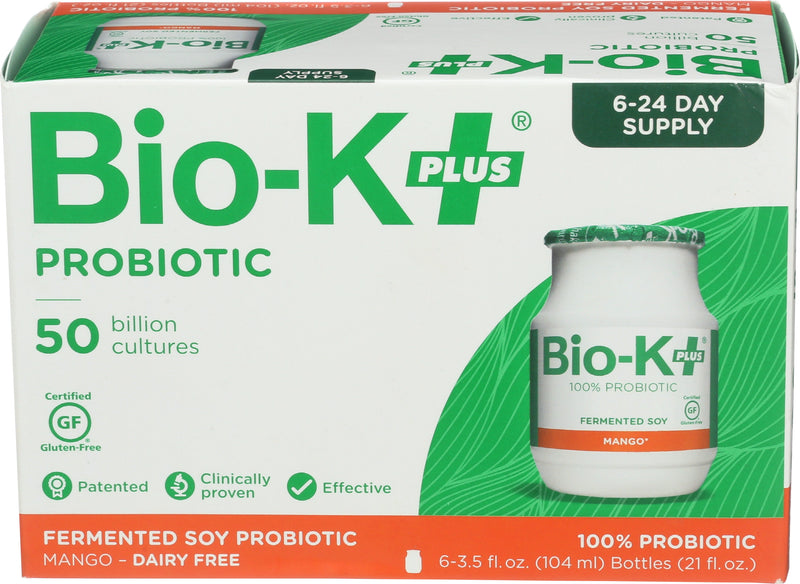 BIO-K DAIRY FREE MANGO 6PK