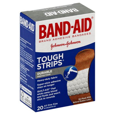 BAND-AID TOUGH STRIPS 20S [20 ea]