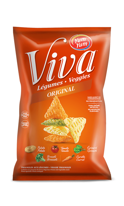 YUM YUM VIVA VEGGIE TRIANGLES [150 g]