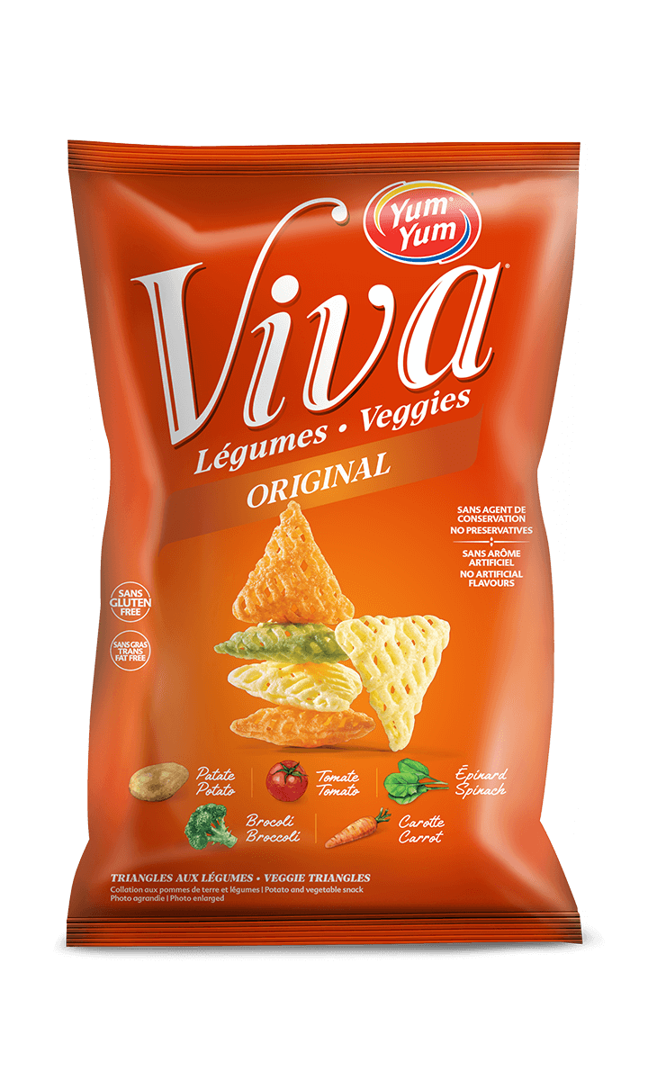 YUM YUM VIVA VEGGIE TRIANGLES [150 g]