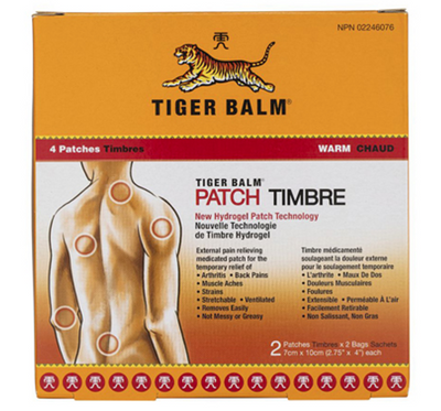 TIGER BALM ADH PATCHES 4pk [4 ea]