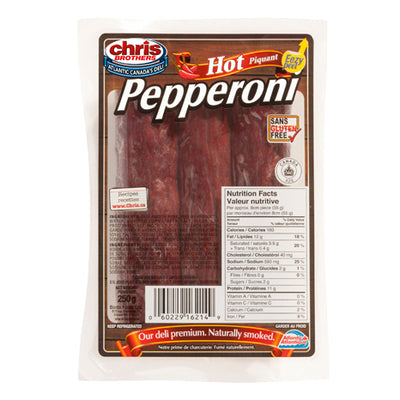 CHRIS BROS HOT PEPPERONI [250 g]