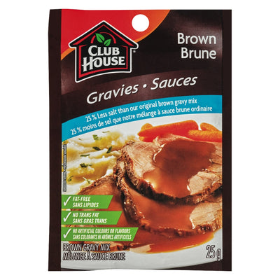 C/H GRVY MX BRWN 25% LESS SALT [25 GM]