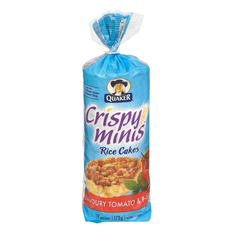 QUAKER TOMATO BASIL RICE CAKES [173 GM]