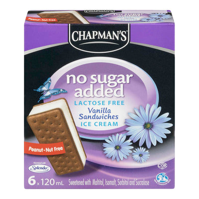 CHAPMANS NSA VANILLA SANDWICH [6 SAND]